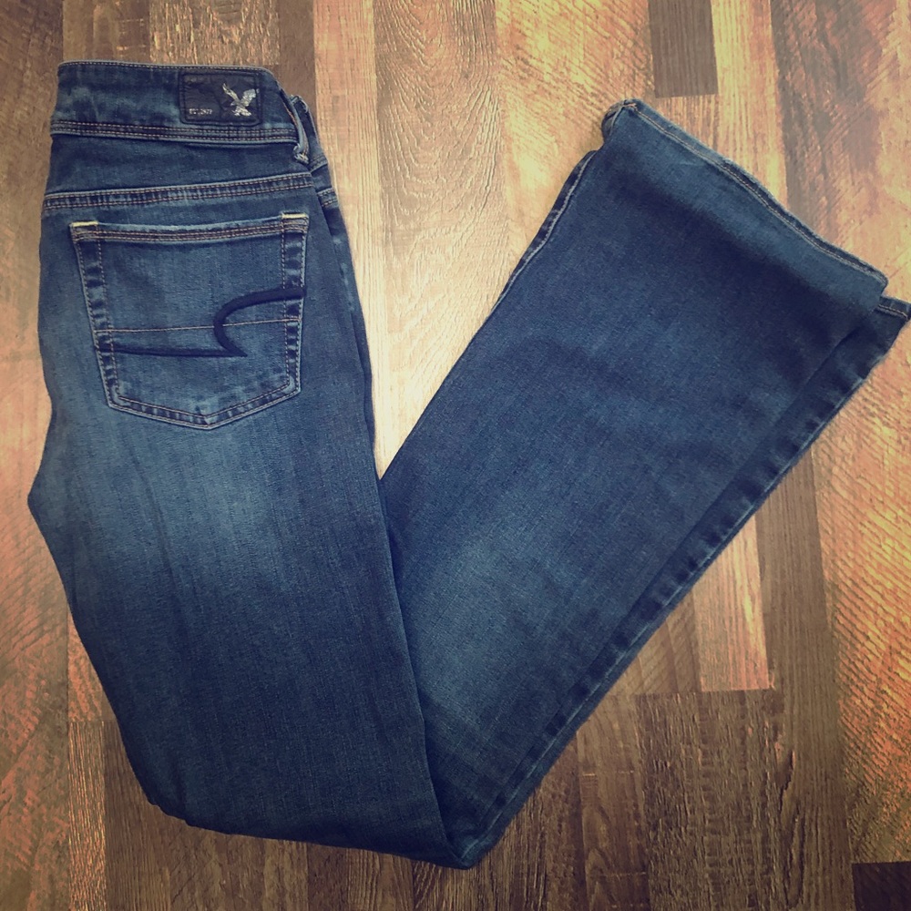 American Eagle kick boot super stretch